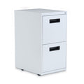 Alera File Pedestal, Left or Right, 2 Legal/Letter-Size File Drawers - ALEPAFF