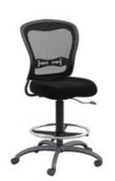 DRAFTING CHAIR-MESH-BLK 9106