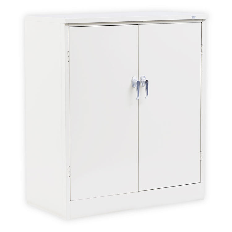 Alera Assembled 42" High Heavy-Duty Welded Storage Cabinet, Two Adjustable Shelves - ALECM4218