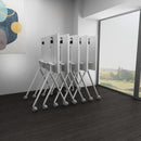 Boss Flip Top Training Table, White