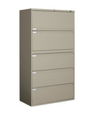 Global 5 Drawer Lateral File 42" Wide