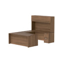 CHERRYMAN AMBER EXECUTIVE U DESK AND HUTCH AM350N.H