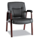 Alera Madaris Leather Guest Chair - Product Photo 5