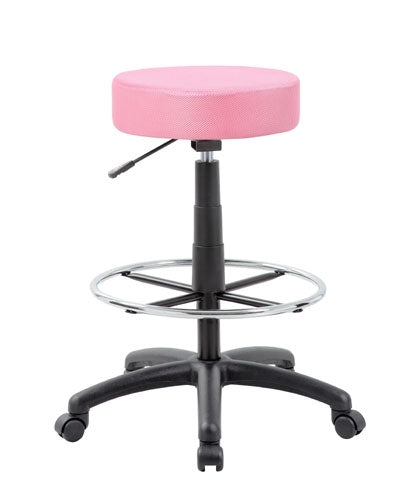 The DOT drafting stool, Pink