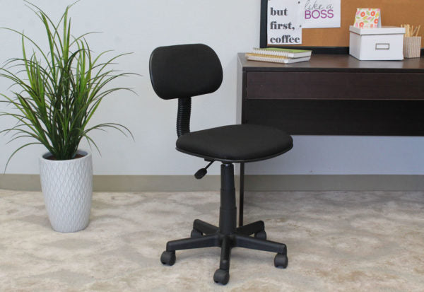 Boss Black Fabric Office Steno Chair - Product Photo 3