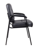 Boss Executive Mid Back Leather Guest Chair