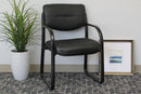 Sillón de Visitas de Cuero Boss B9529