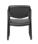 Sillón de Visitas de Cuero Boss B9529