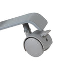 FLASH Raisley Transparent Acrylic Mobile Partition with Lockable Casters, 72"H x 24"L (3 Sections Included) - BR-PTT001-3-AC-60183-GG