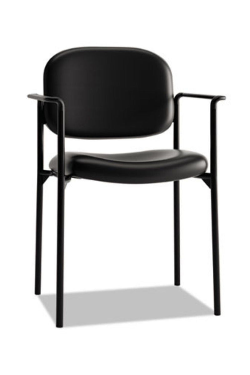 HON COMPANY Mid-back Stacking Guest Chair with Arms VL616