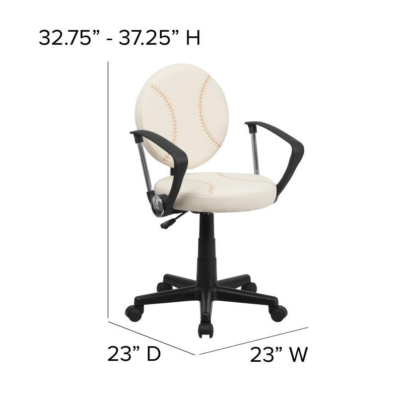 Flash Furniture Baseball Chairs Product Photo 4