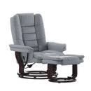FLASH Bali Sillón Reclinable Multiposición y Otomana - BT-7818-GG