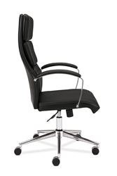 HON Basyx VL105 Executive High-Back Chair (Side View)