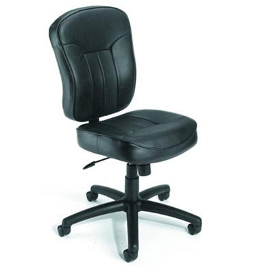 Boss Task Mid Back No Arms Chair B1560