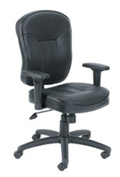 Boss Task Mid Back No Arms Chair B1560