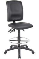 Silla ejecutiva Boss con aro reposapiés B1691