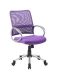 Boss Mesh Back W/ Pewter Finish Task Chair