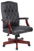 Boss Executive Mahogany wood Finish Chair B905