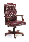 Boss Executive Mahogany wood Finish Chair B905