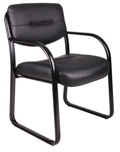 Boss Leather Guest Chair B9529