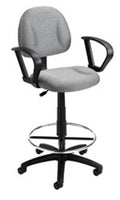 Boss Task Chair with Foot Ring B1617