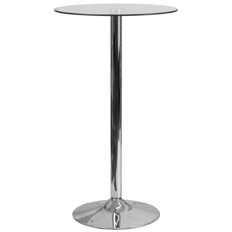 FLASH Fredrick 23.75'' Glass Table - CH-GG