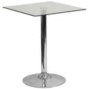 FLASH Mesa de cristal Fredrick de 23.75'' - CH-GG