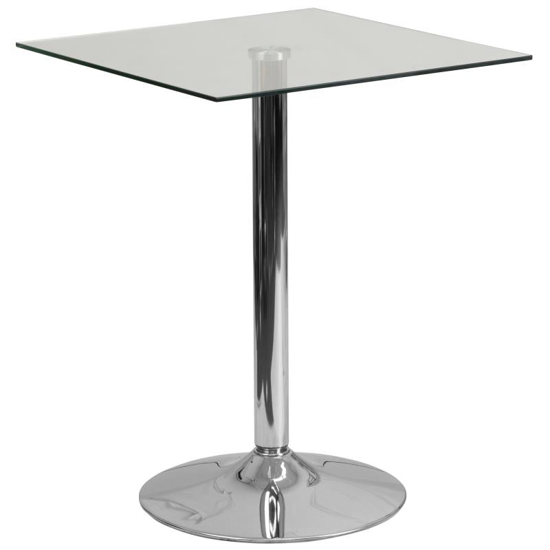 FLASH Fredrick 23.75'' Glass Table - CH-GG