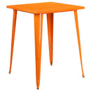 Mesa cuadrada de uso comercial de 31.5" para interior/exterior FLASH Nolan - CH-51040-40-GG