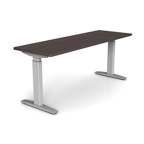 Symmetry 2-leg pneumatic base standing table