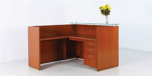 Faustino's Wood Lobby and Reception Desks