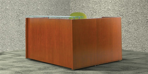 Faustino's Wood Lobby and Reception Desks