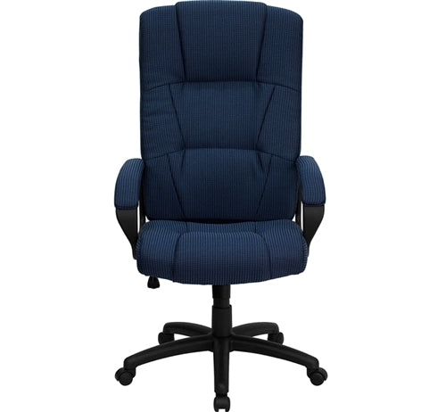 High Back Navy Fabric Executive Office Chair by Flash Furniture