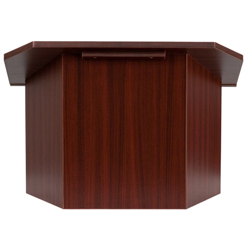 Foldable Mahogany Tabletop Lectern By Flash Furniture