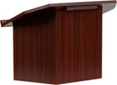 Foldable Mahogany Tabletop Lectern By Flash Furniture