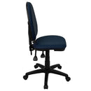 FLASH Mid-Back Fabric Multi-Functional Task Chair with Adjustable Lumbar Support - WL-A654MG
