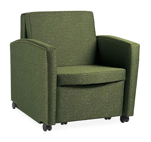Global At-Eez GC3778 Platform Based Sleeper Chair with Upholstered Arms