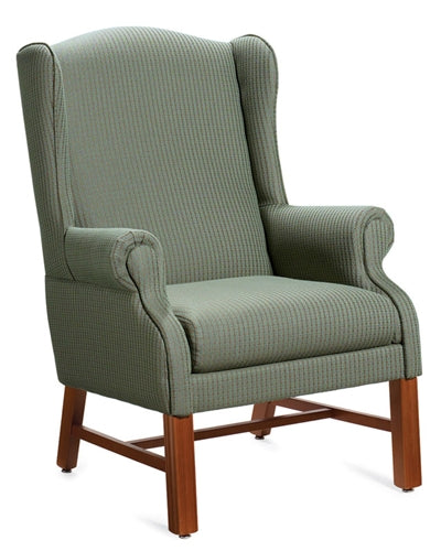 Wingback GC3787C High Back Armchair with Chippendale Legs by Global