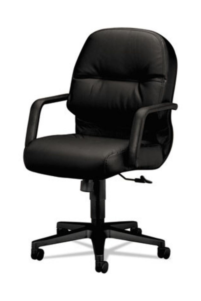 HON Pillow-Soft 2090 Series Executive High-Back Swivel/Tilt Chair, Black