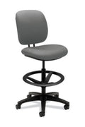 HON ComforTask Mid-back Task Stool, Adjustable Footring