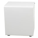 FLASH Wren Ergonomic 3-Drawer Mobile Locking Filing Cabinet with Anti-Tilt Mechanism and Hanging Drawer for Legal & Letter Files