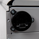 FLASH Warner Modern 3-Drawer Mobile Locking Filing Cabinet with Anti-Tilt Mechanism and Hanging Drawer for Legal & Letter Files