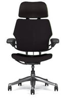 Sillones ejecutivos ergonómicos Humanscale Freedom: Gel estándar + deslizadores en G + asiento de gel