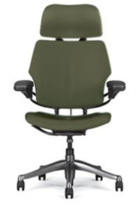 Humanscale Freedom Ergonomic Executive Office Chairs: Standard Gel + G-Glides + Foam Seat