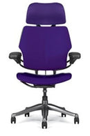 Sillas de oficina ejecutivas ergonómicas Humanscale Freedom: Gel estándar + Ruedas estándar + Asiento de espuma