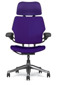 Humanscale Freedom Ergonomic Executive Office Chairs: Standard Gel + G-Glides + Gel Seat