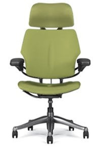 Humanscale Freedom Ergonomic Executive Office Chairs: Standard Gel + Standard Castors + Foam Seat