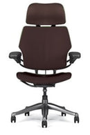 Sillas de oficina ejecutivas ergonómicas Humanscale Freedom: Gel estándar + Ruedas estándar + Asiento de espuma