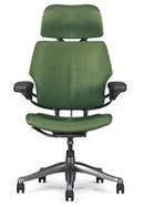 Humanscale Freedom Ergonomic Executive Office Chairs: Standard Gel + G-Glides + Foam Seat