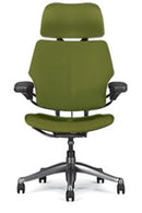 Sillas de oficina ejecutivas ergonómicas Humanscale Freedom: Gel estándar + Ruedas estándar + Asiento de espuma